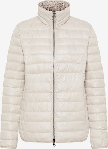 Barbara Lebek Winter Jacket in Beige: front