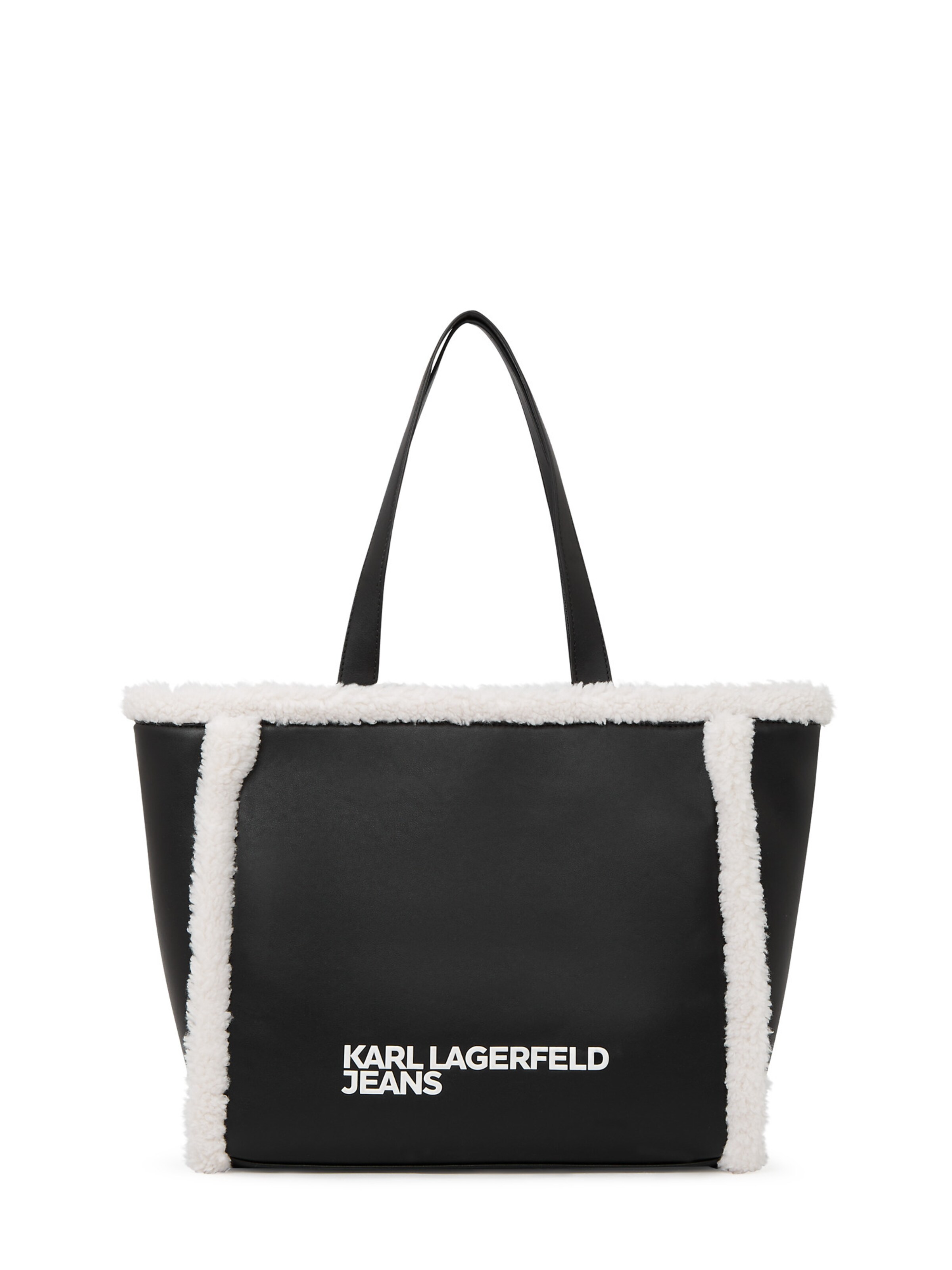 KARL LAGERFELD JEANS Handbag in Black: front