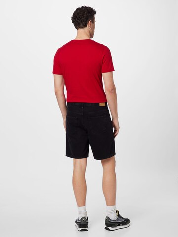 WEEKDAY Regular Shorts in Schwarz