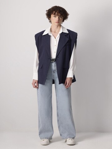 Touche Prive Hose in Blau: Vorderseite