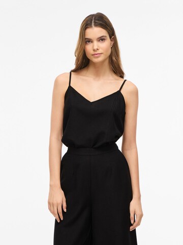 VILA Top 'VIPrisilla' in Schwarz: Vorderseite