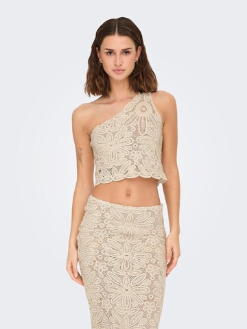 ONLY Skirt 'ONLALBERTE' in Beige