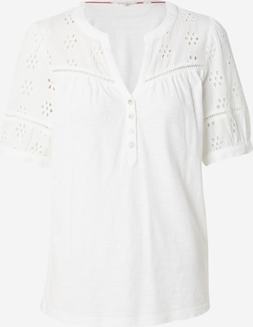 WHITE STUFF Bluse 'BELLA' i hvit: forside