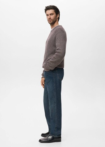 MANGO MAN Sweater 'Azores' in Grey