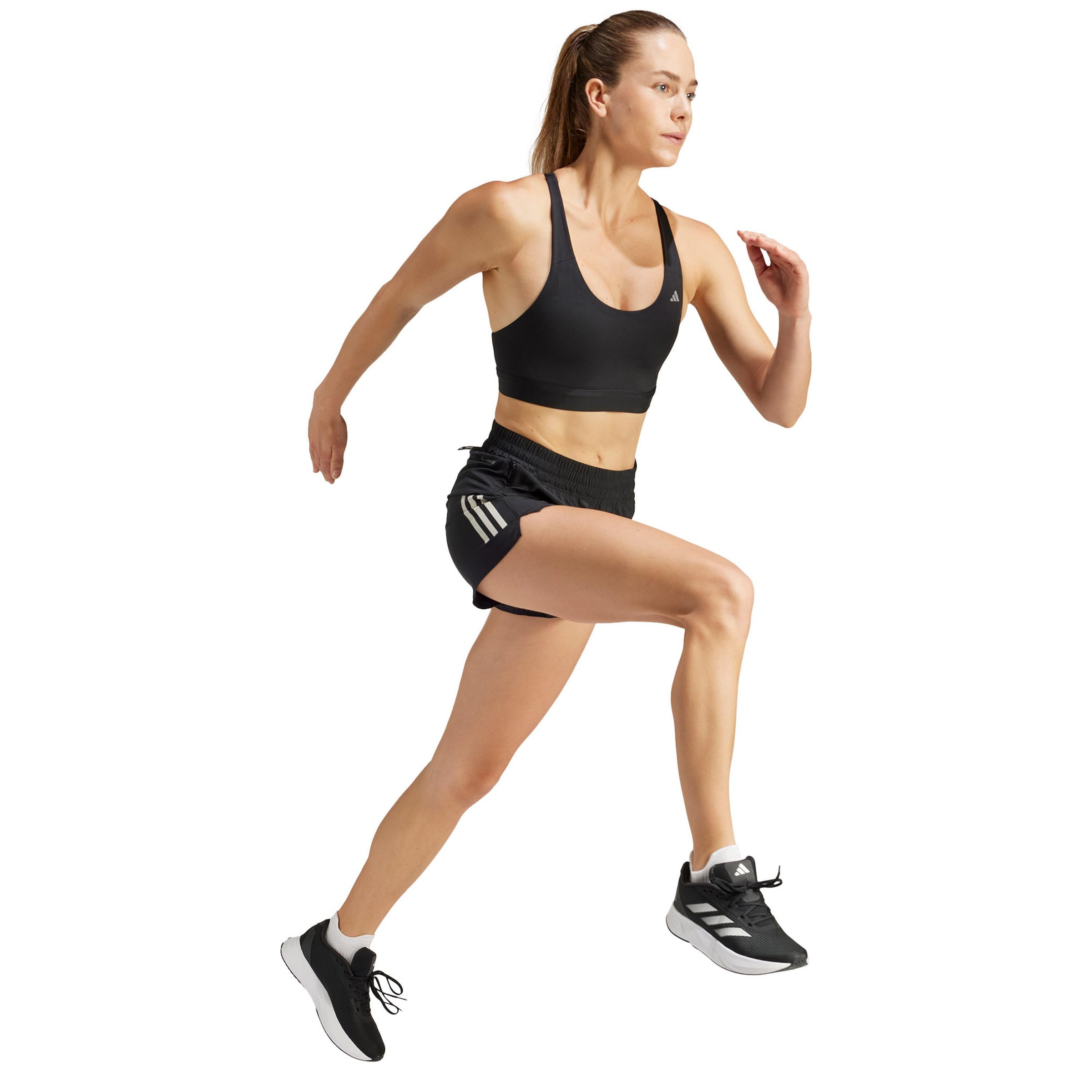 Regular Pantaloni sport 'Own the Run' de la ADIDAS PERFORMANCE pe negru