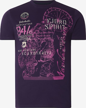 Jan Vanderstorm Shirt 'Dominik' in Purple: front