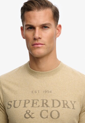 T-Shirt '1954 Company' Superdry & Co en beige