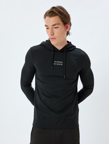 Koton Sweatshirt in Black: front
