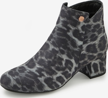 LASCANA Ankle Boots in Grey: front