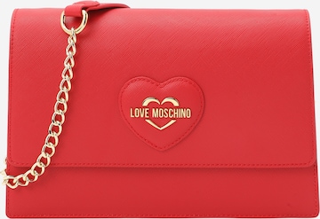 Love moschino red shoulder bag hotsell