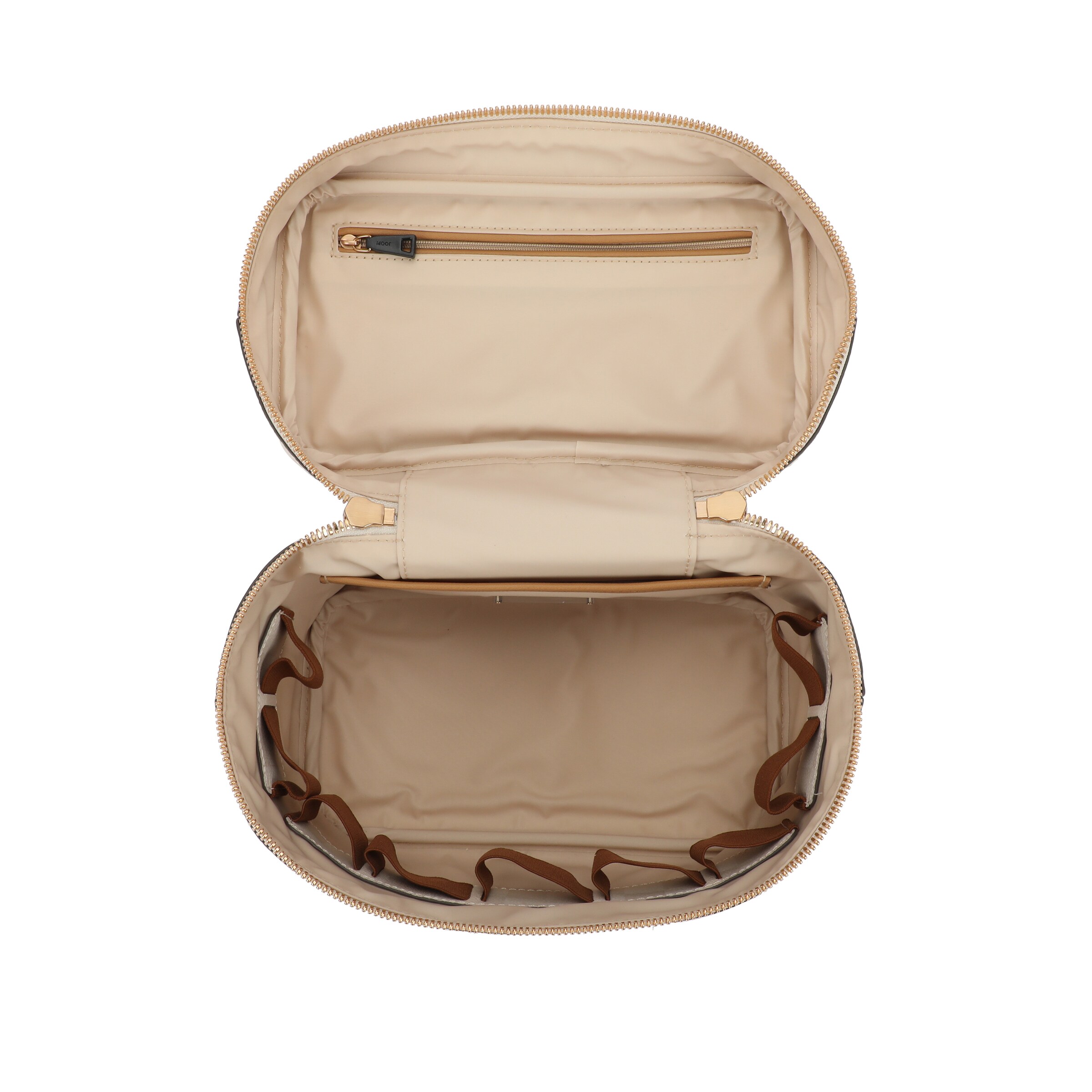 JOOP! Make up tas 'Flora' in Beige