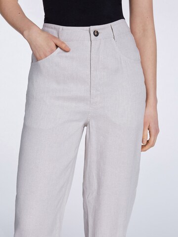 Regular Pantalon SET en gris