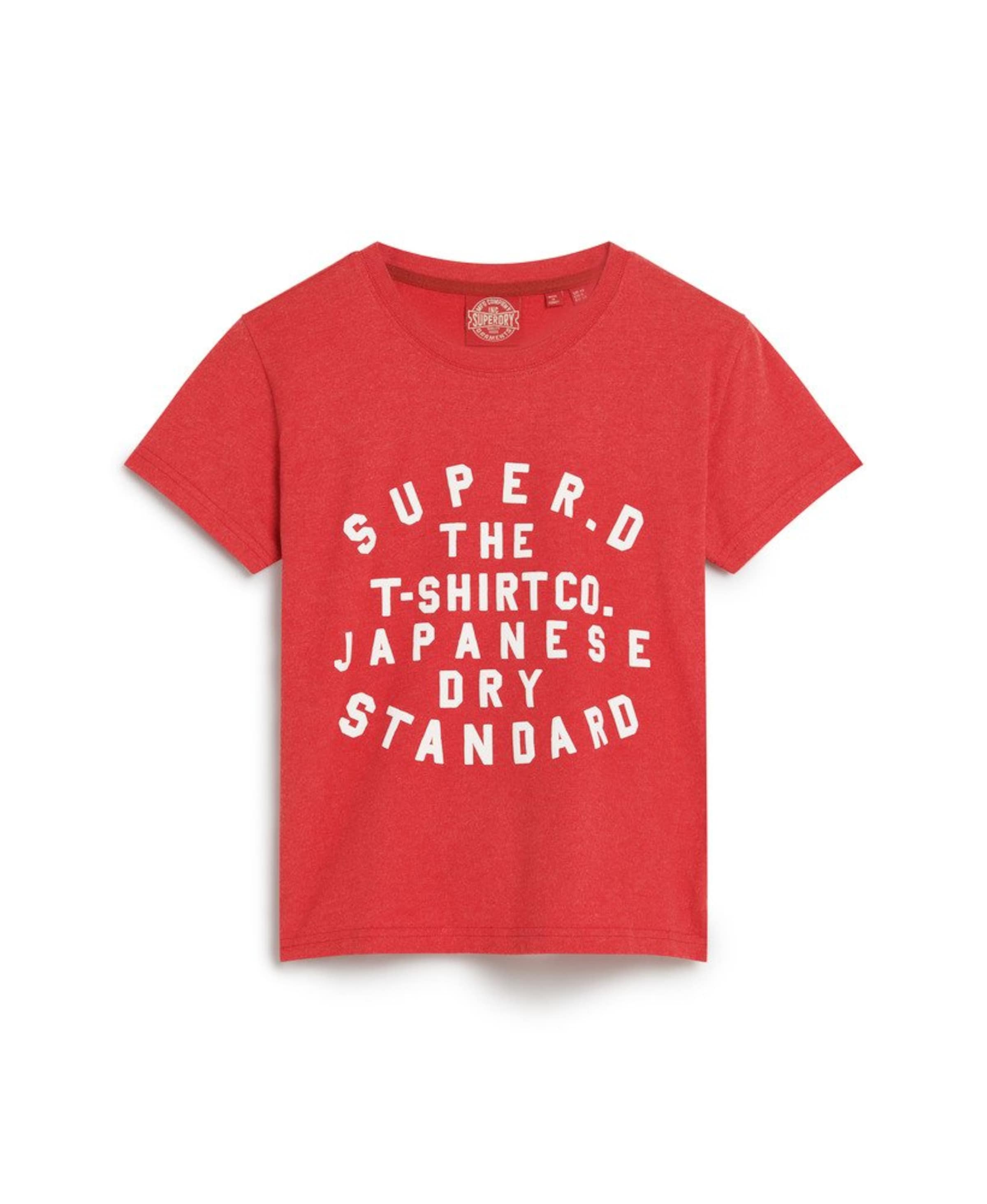 Superdry Shirt in Rood: voorkant