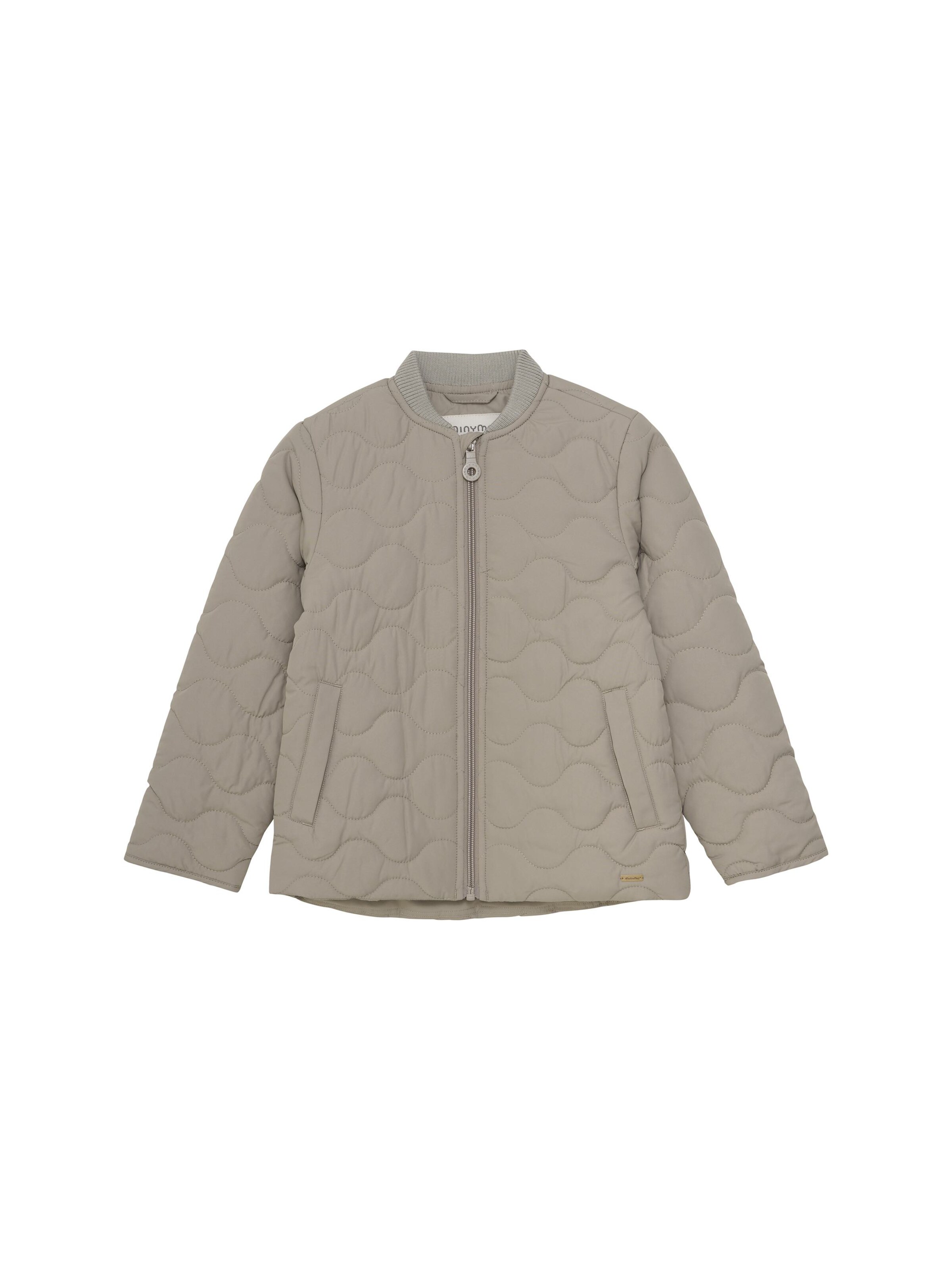 MINYMO Steppjacke 'MIJacket' in Grau: Vorderseite