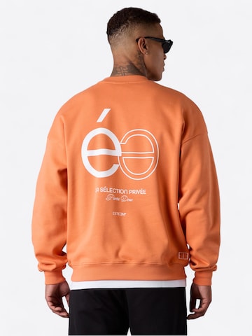ESTEEM Sweatshirt 'Opposé' in Orange