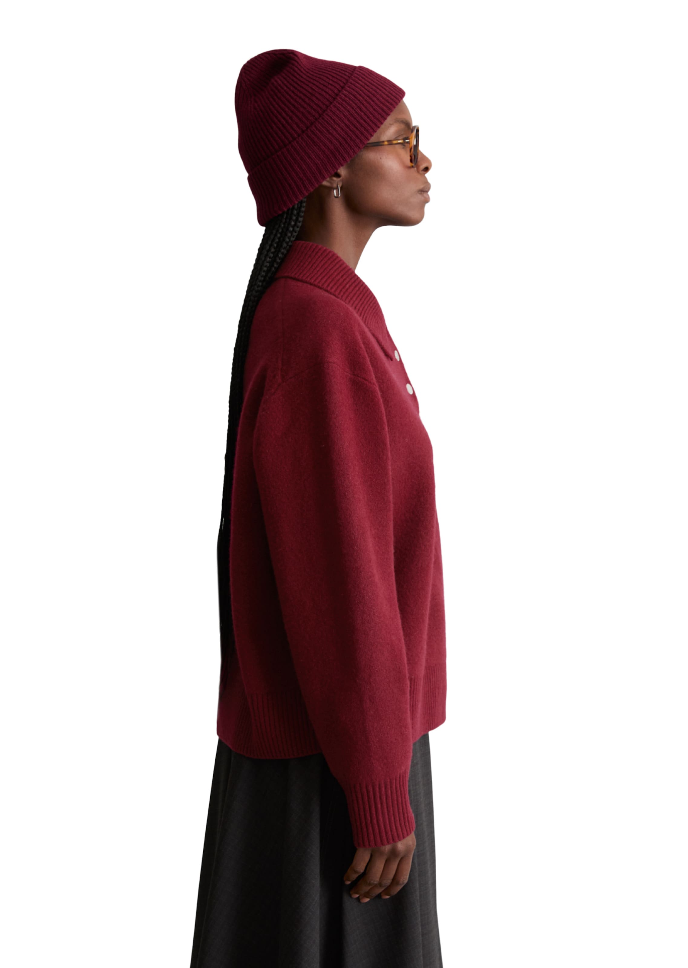 Marc O'Polo DENIM Pullover in Rot: Vorderseite
