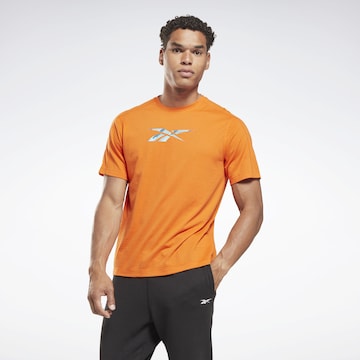 Reebok Performance Shirt in Orange: front