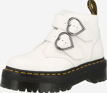 Dr. Martens Boots 'Devon Heart' in Wit: voorkant