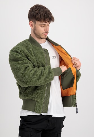 ALPHA INDUSTRIES Kevad-sügisjope, värv roheline