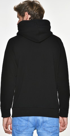 TOP GUN Zip-Up Hoodie 'Rallye' in Black