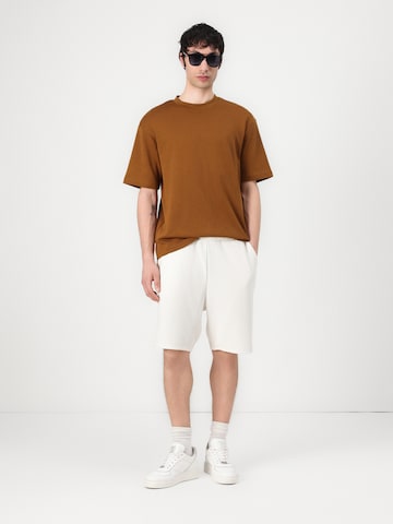 SELECTED - Camiseta 'SLHLOSCAR' en marrón