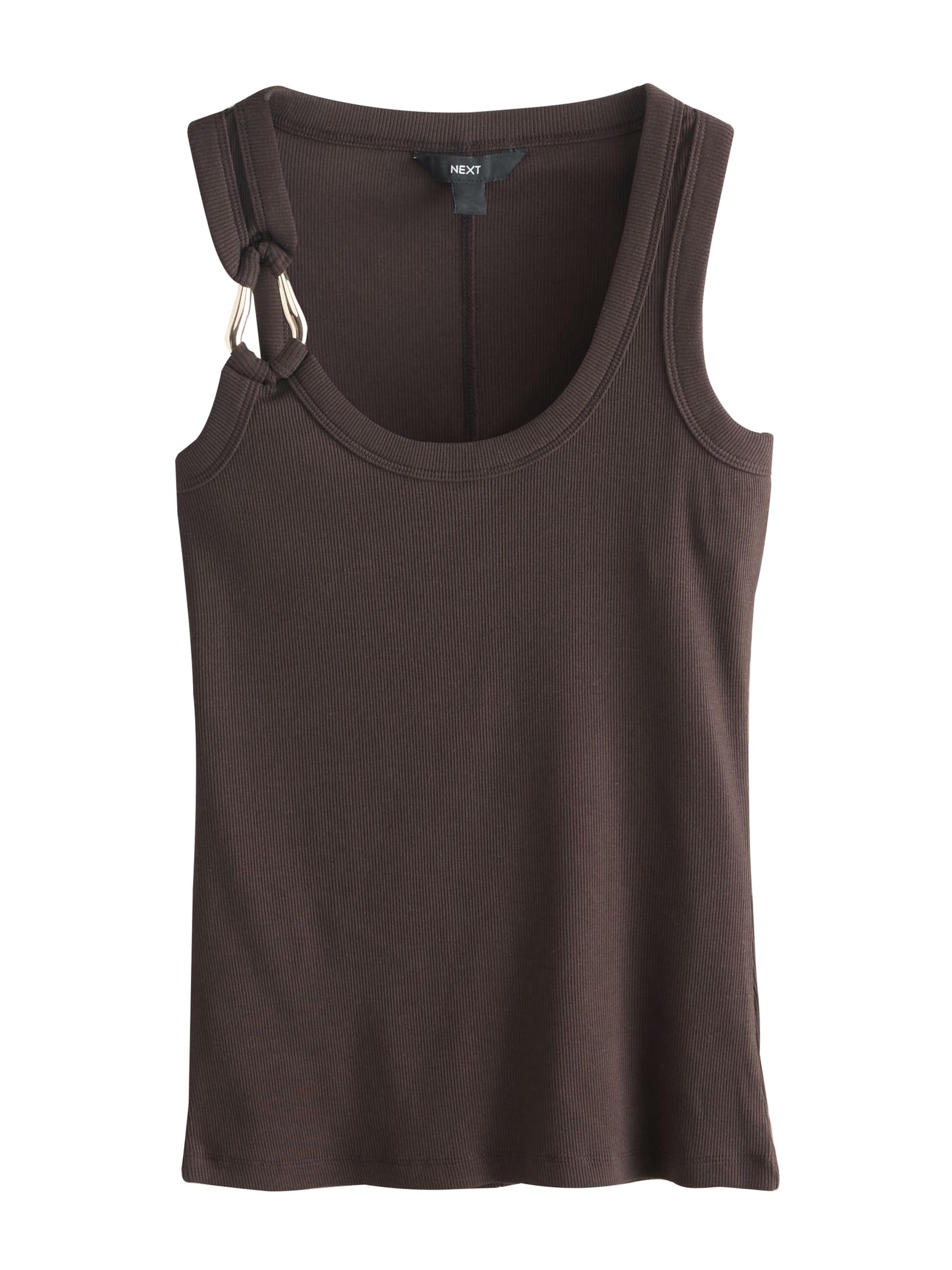 Top di Next in marrone: frontale
