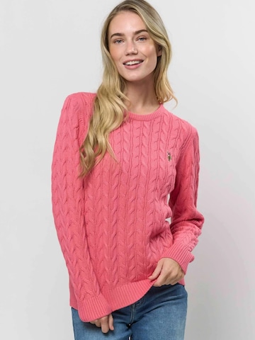 U.S. POLO ASSN. Neulepaita ' Madeline ' värissä vaaleanpunainen: etupuoli