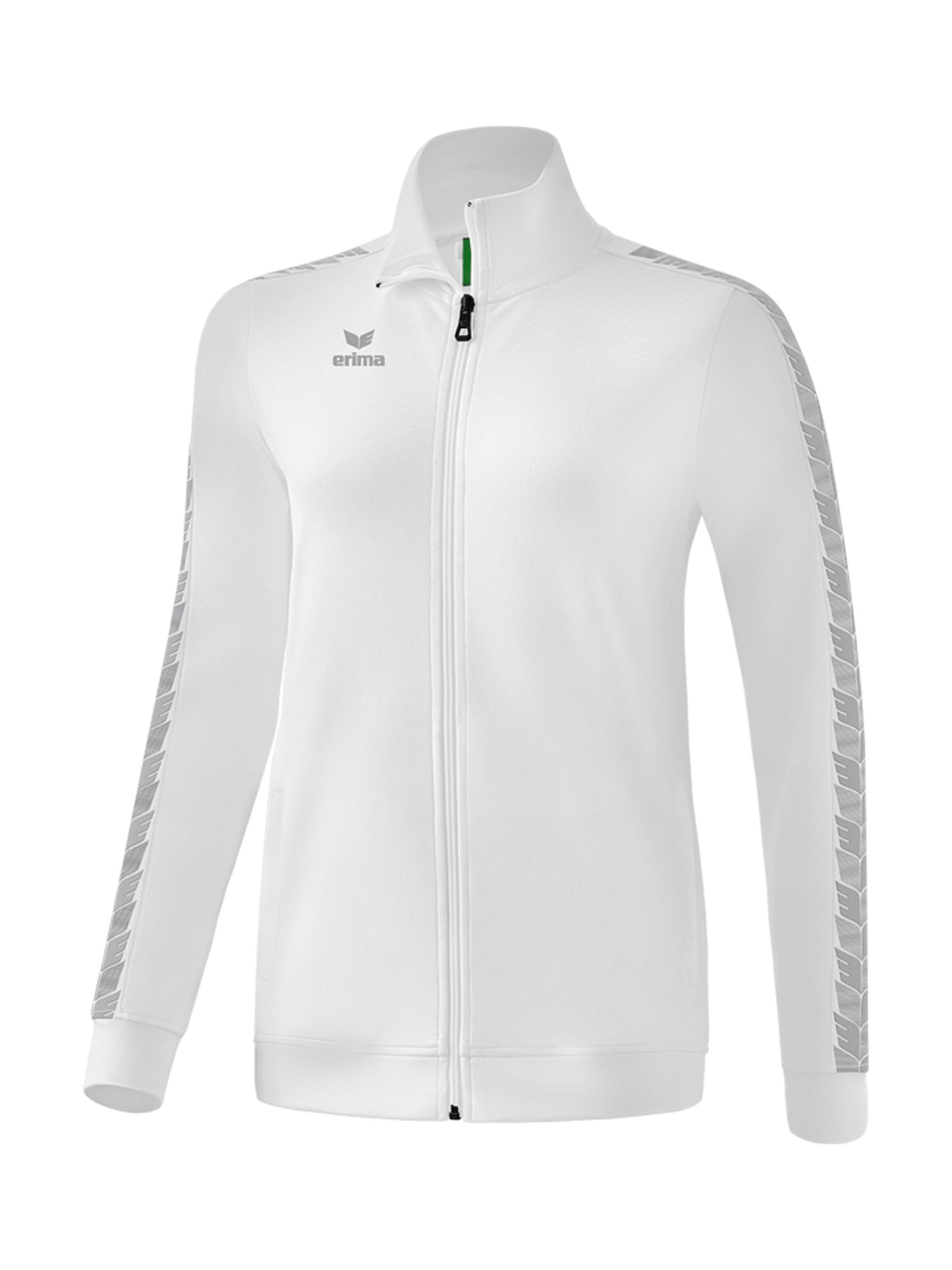 ERIMA Sportjacke in Weiß: Vorderseite