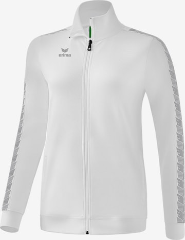 ERIMA Sportjacke in Weiß: Vorderseite