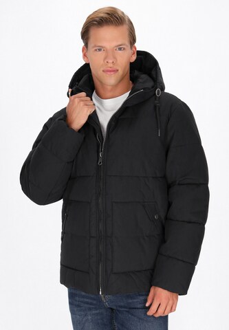 Veste mi-saison DreiMaster Maritim en noir : devant