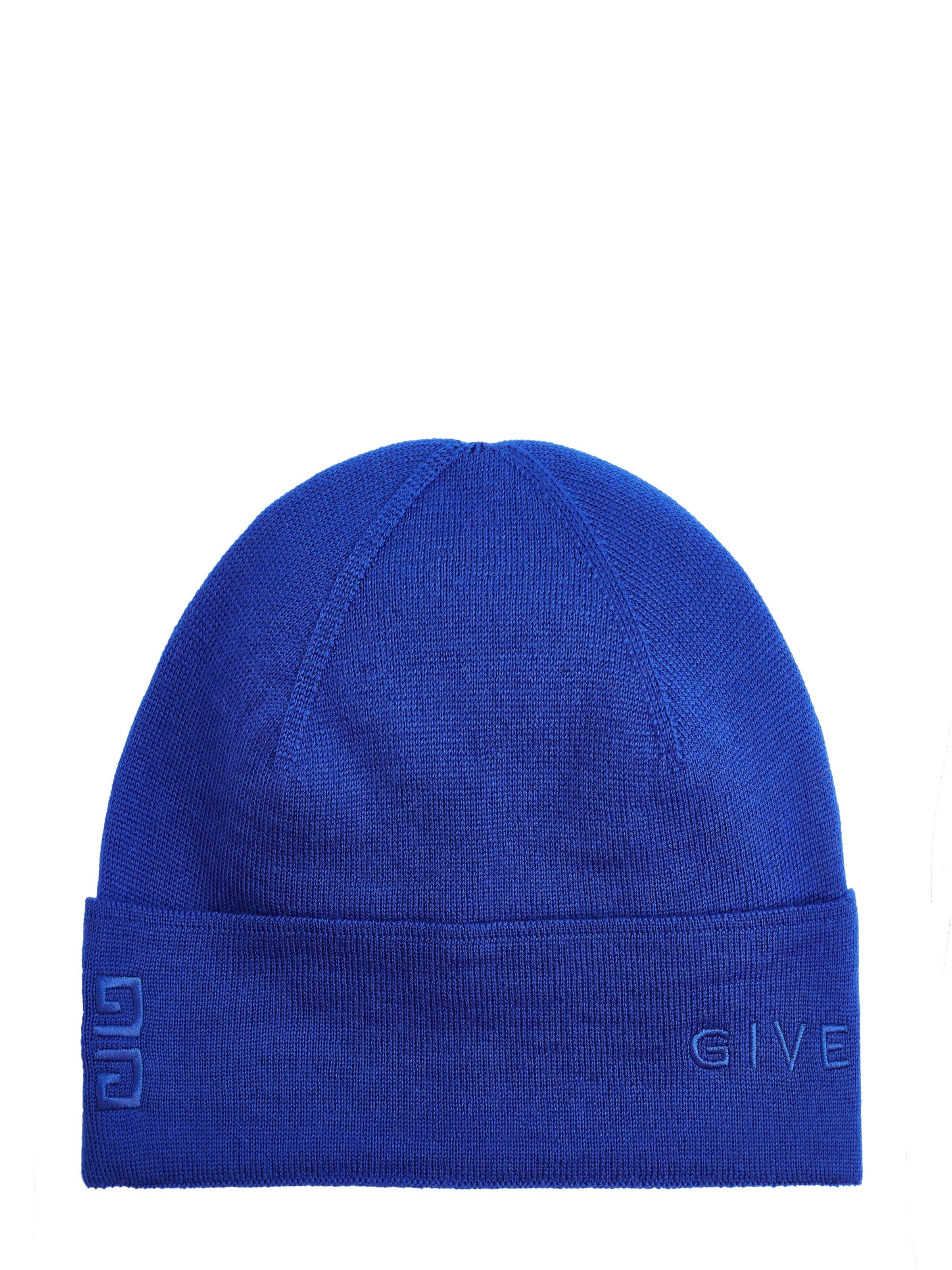 Givenchy Beanie in 54-64 in Royal blue, Item view
