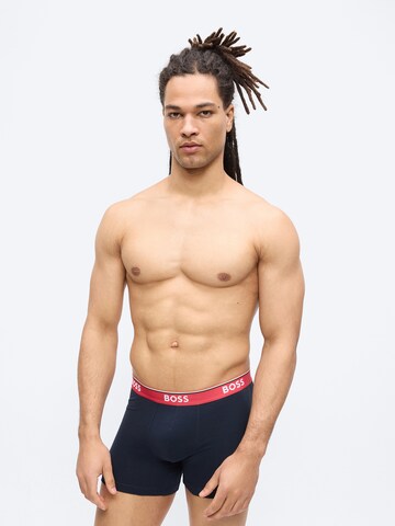 mėlyna BOSS Boxer trumpikės 'Power'