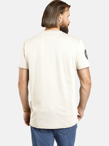Jan Vanderstorm T-Shirt 'Sölve' in Weiß