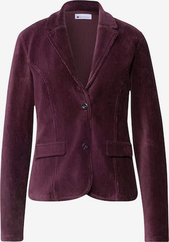 Blazer 'Short Soft Corduroy Blazer 213164' di STREET ONE in lilla: frontale