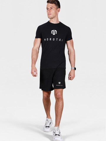MOROTAI Regular Sporthose 'NEOTECH' in Schwarz