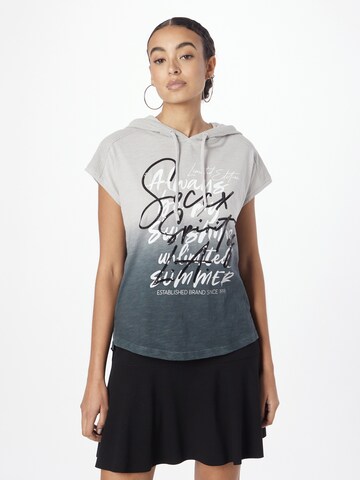 T-shirt Soccx en gris : devant