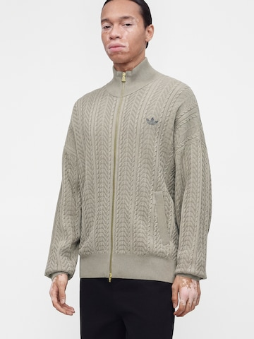 ADIDAS ORIGINALS Strickjacke 'Firebird' in Grün