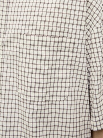 JACK & JONES Comfort fit Button Up Shirt in White