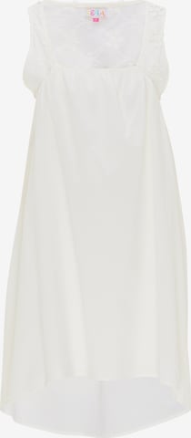 Robe d’été IZIA en blanc : devant