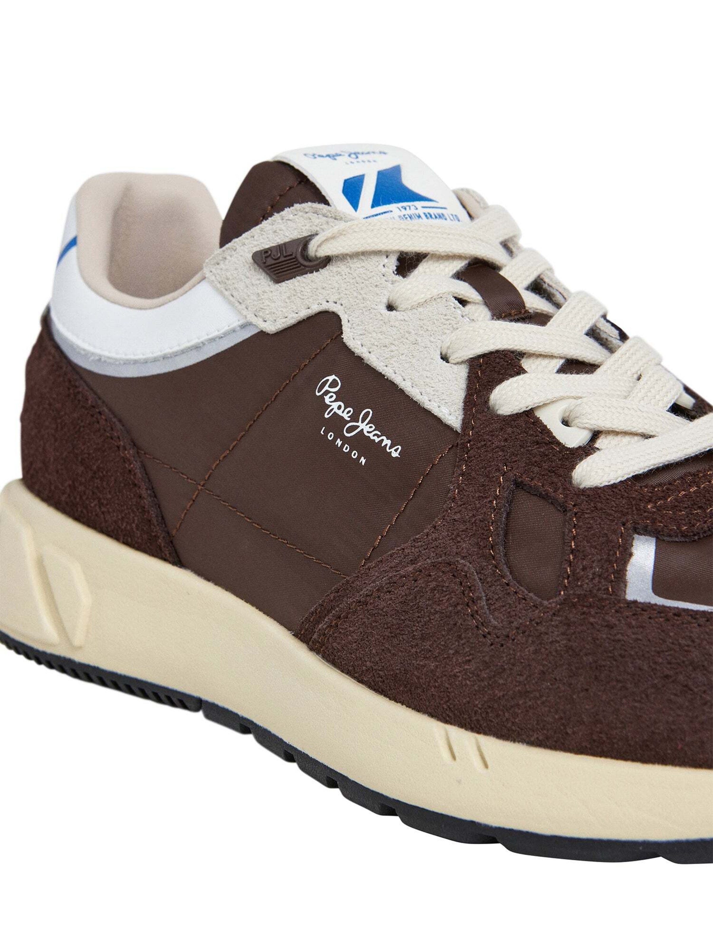 Pepe Jeans Platform trainers 'Marlon Vibe' in Brown