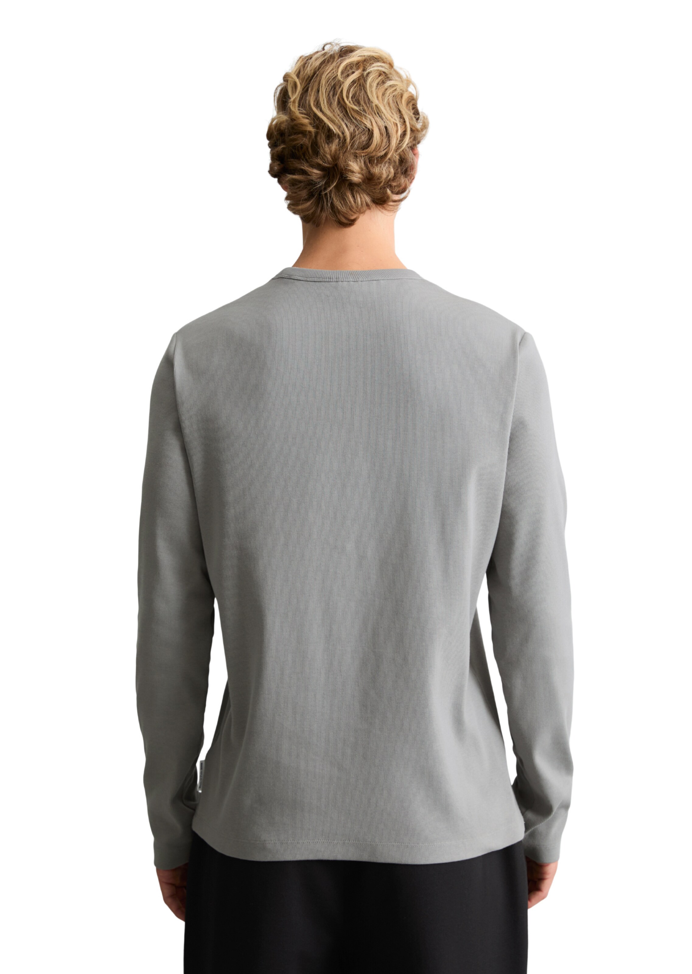 Marc O'Polo DENIM Shirt in Grey: back