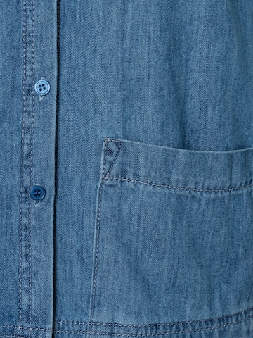 MORE & MORE Bluse in Blau