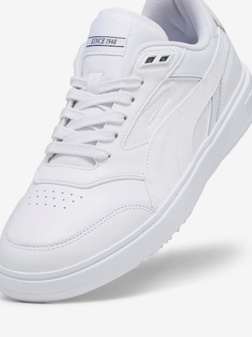 Sneaker low 'Doublecourt' de la PUMA pe alb