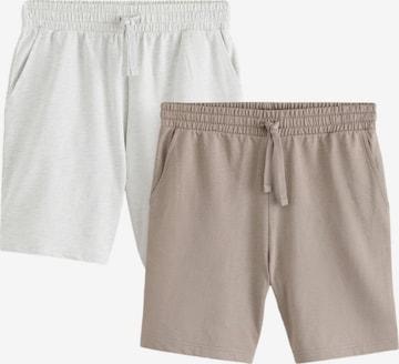 Next Normální Kalhoty – béžová: přední strana