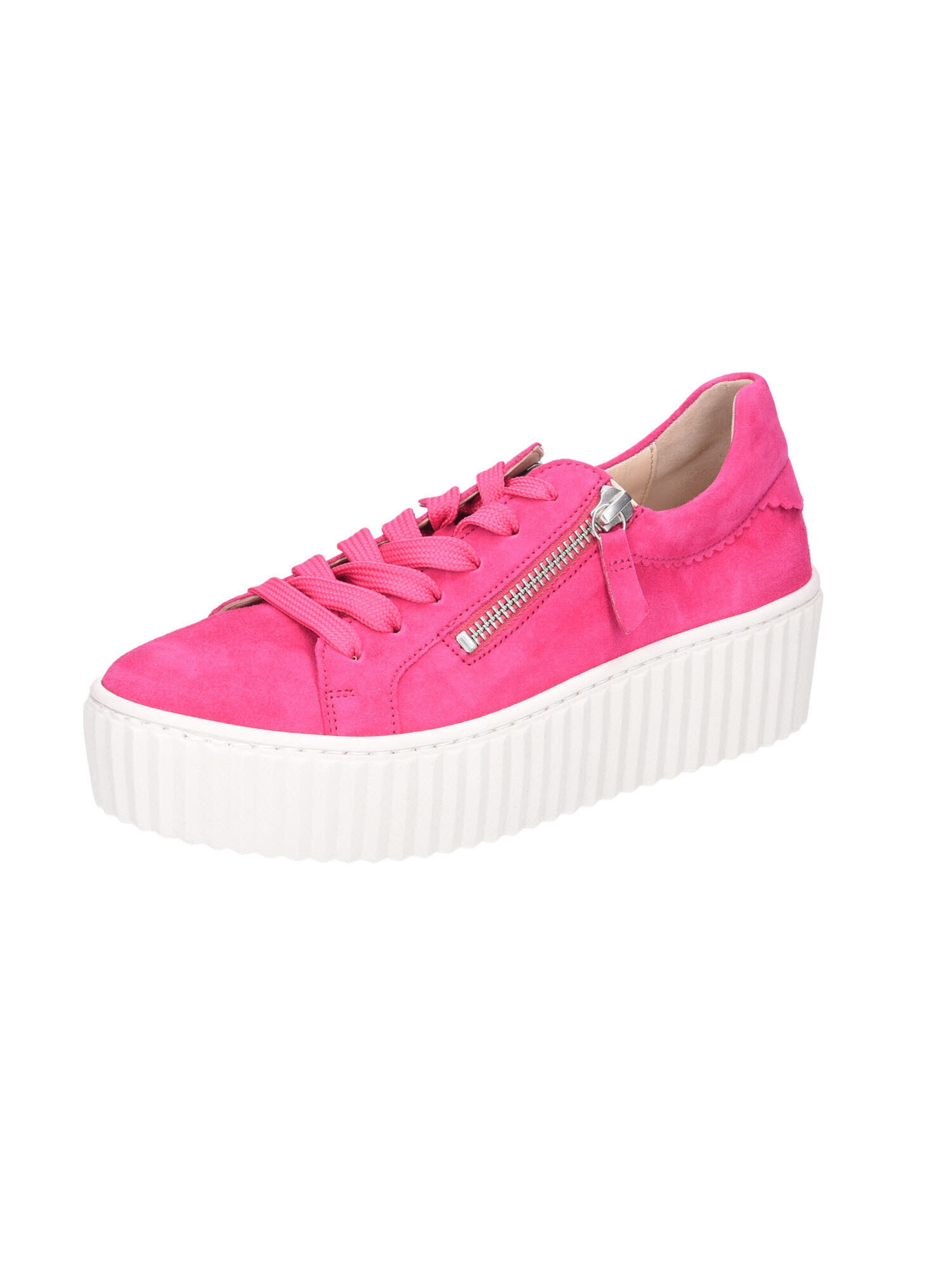 GABOR Schnürschuhe in Pink: Vorderseite