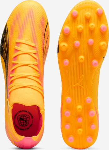 Chaussure de foot 'ULTRA MATCH' PUMA en jaune