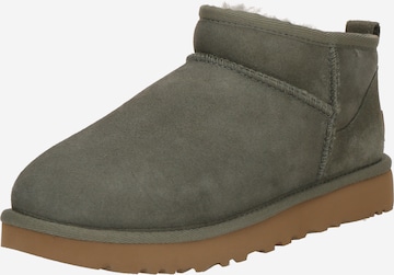 UGG Bootsit 'Classic Ultra Mini' värissä vihreä: etupuoli