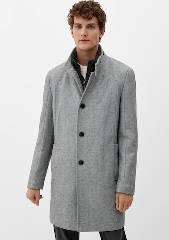 Cappotto di mezza stagione di s.Oliver in grigio: frontale