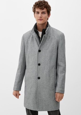 s.Oliver Between-Seasons Coat in Grey: front