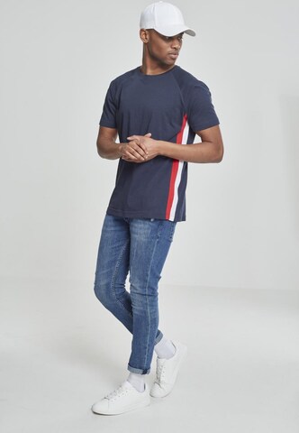 T-Shirt Urban Classics en bleu